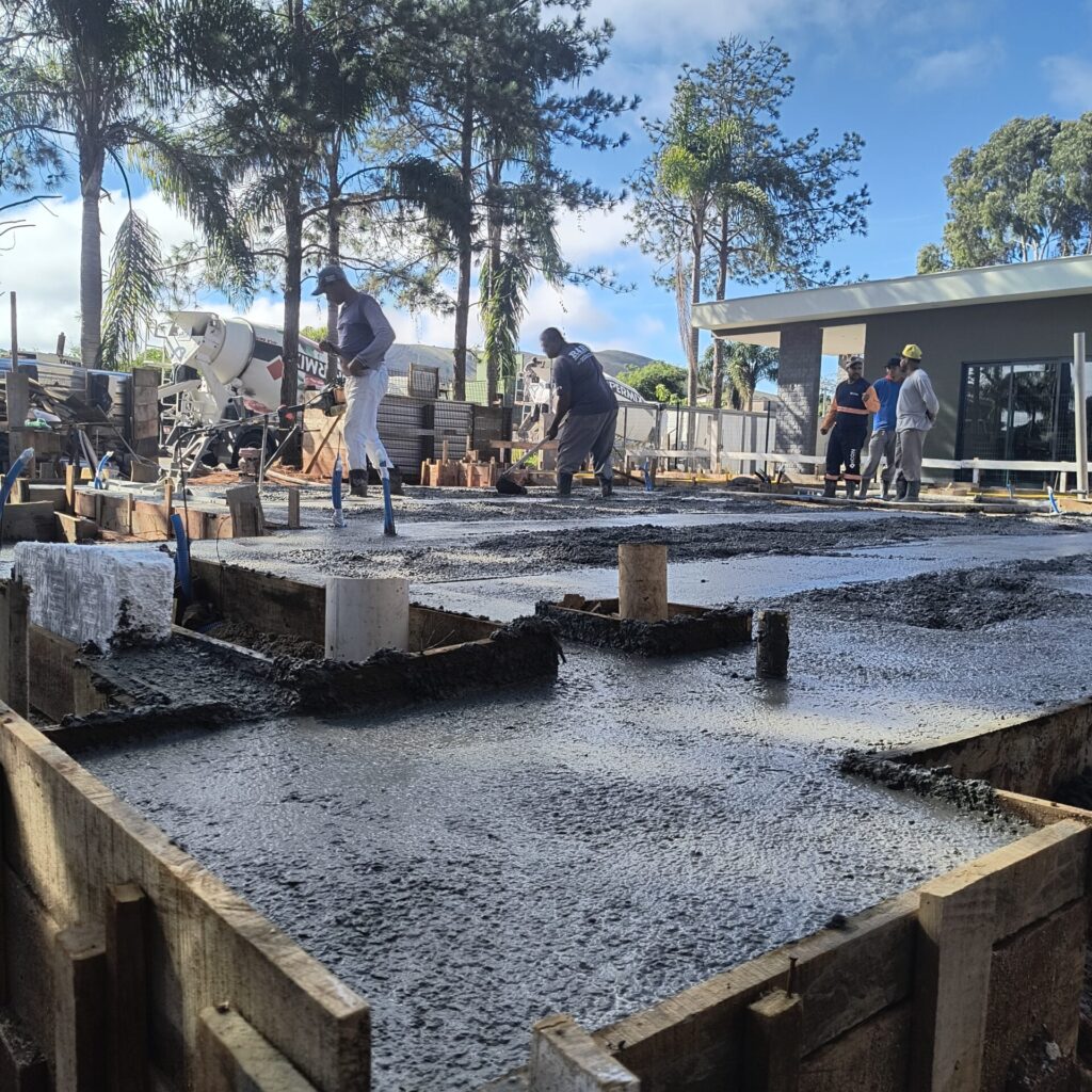 Concretagem de Radier